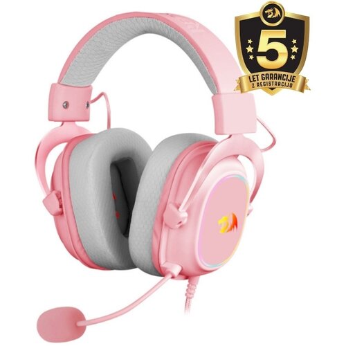 Redragon H510 Zeus-X gaming slu&scaron;alke roza barve Cene