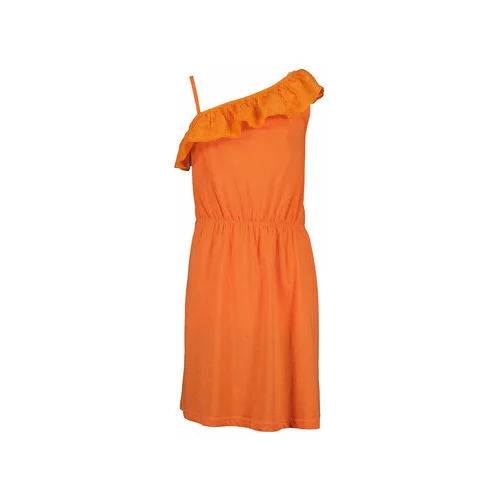 Blue Seven Poletna obleka 528111 Oranžna Regular Fit