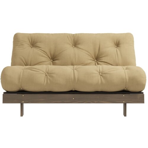 Karup Design Gorčično rumena/bež raztegljiva sedežna garnitura 140 cm Roots – Cene