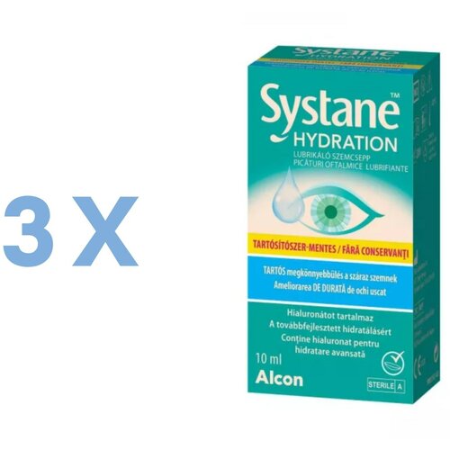 Systane Hydration preservative-free (3 x 10 ml) Slike
