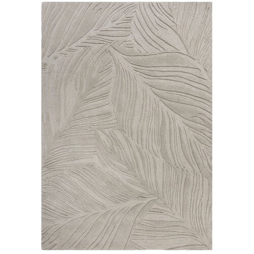 Flair Rugs Siva volnena preproga Flair Rugs Lino Leaf, 120 x 170 cm Cene