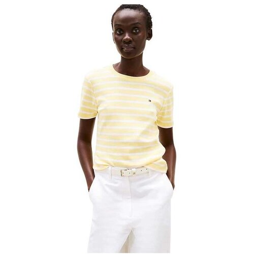 Tommy Hilfiger prugasta ženska majica THWW0WW40587-0FR Cene
