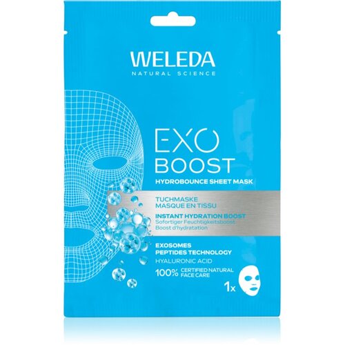 Weleda EXO BOOST Hydrobounce maska v obliki lista - 20 ml Slike