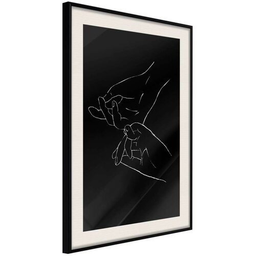  Poster - Joined Hands (Black) 20x30 Slike