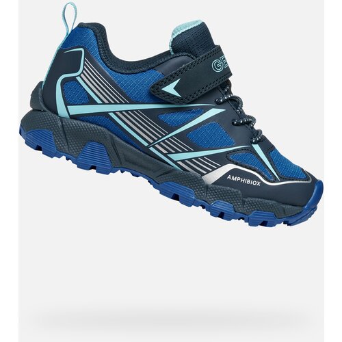 Geox Dark blue boys' sneakers Magnetar B ABX - Boys Cene