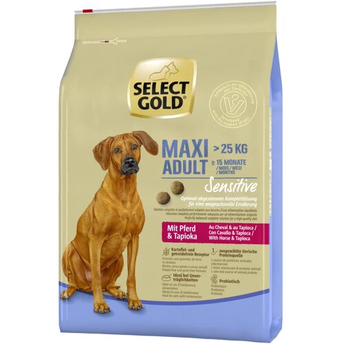 Select Gold Sensitive Adult Maxi konjetina i tapioka Cene