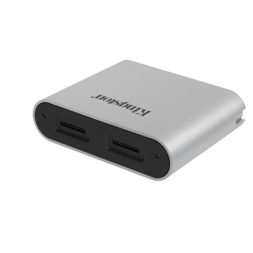 Kingston vanjski čitač memorijskih kartica/hub USB-C™ USB 3.2 (1. gen.) srebrno-crna Cijene