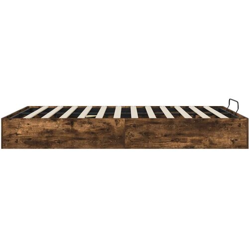  Otoman krevet Dimljeni hrast 193 x 120 x 25 cm Iverica - Dimljeni hrast 120 x 190 cm Slike