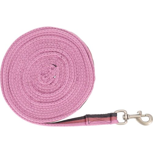 QHP Lonžirni povodec Collection, 8 m - Cherry Pink Cene
