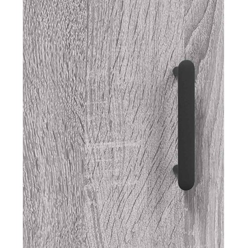  Visoka komoda siva sonome 69,5x34x180 cm od konstruiranog drva Slike