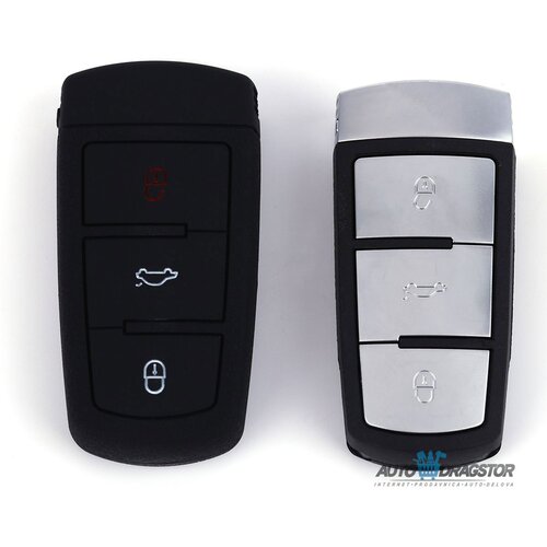 888 Car Accessories silikonska navlaka za ključeve crna volkswagen APT1001.05.B Cene