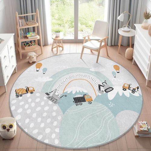 Mila Home Pralna otro&amp;scaron;ka preproga &amp;oslash;150 cm Snowy Hills &amp;ndash; Slike