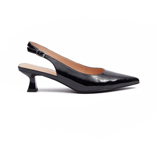Orsay Black Women's Heeled Sandals - Women's Cene