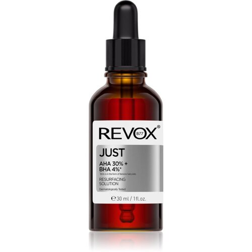REVOX B77 JUST AHA 30% + BHA 4% gladilni eksfoliacijski serum za obnovo površine kože 30 ml Cene