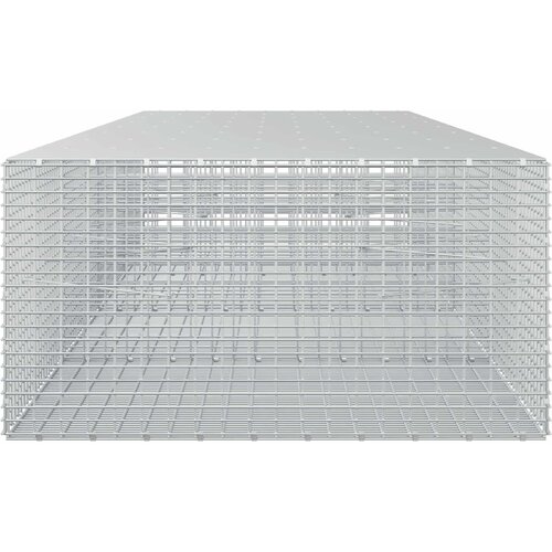 Gabion s žicom debljine 3,5 mm i mrežom 5x2,5 cm 400x100x50 cm Slike