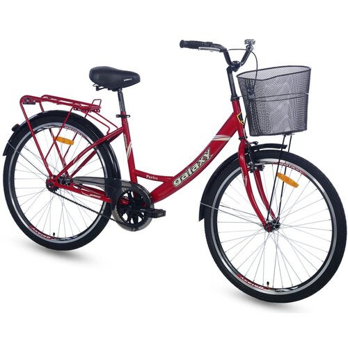 Galaxy pariss 26&amp;quot; bordo (crvena) ženski bicikl Slike