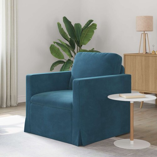 SOFA Plava 78 x 78 x 80 cm Baršun Cene