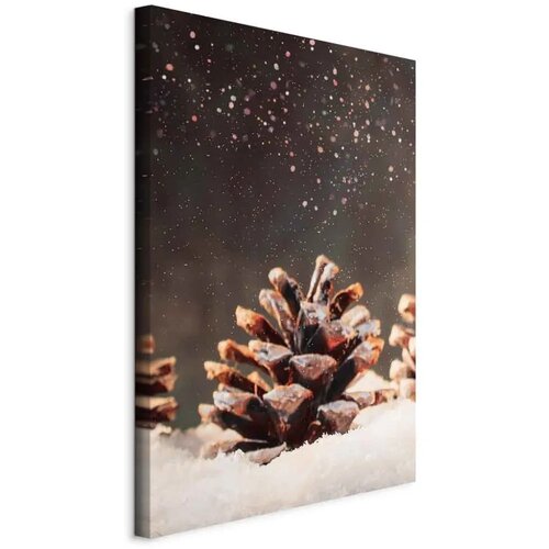  Slika - Winter Pine Cone (1 Part) Vertical 80x120 Cijene