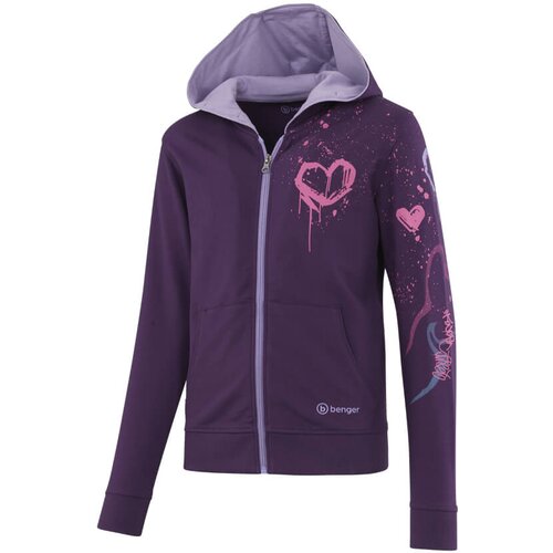 Benger Dječja vesta BW Hoody Jacket Lila Slike