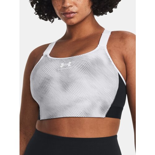 Under Armour Sportski grudnjak siva / crna / bijela Cene