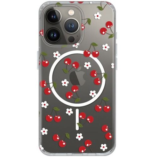  Torbica Print Magsafe za iPhone 13 Pro 6.1 Cute Cherries Cene