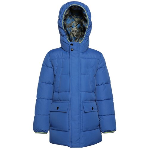 Geox jakna K2628L K TUONO LONG PARKA F4529 T2611 plava M 128 Slike