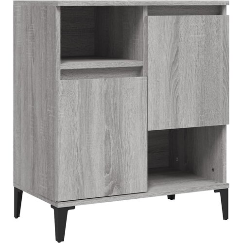  Komode 3 kom boja hrasta 60 x 35 x 70 cm od konstruiranog drva Slike