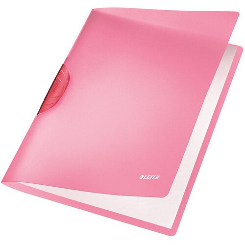  FASCIKL KLIP PP A4 COLOR R-BOW LEITZ 41760125 CRVENI Cene
