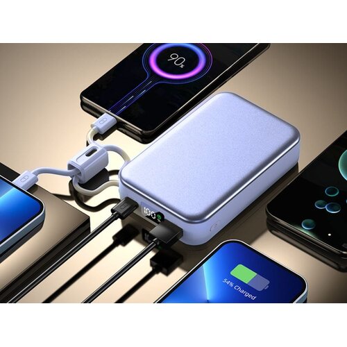  20000mAh prenosna baterija z Lightning in USB 3.0 powerbank LCD Slike