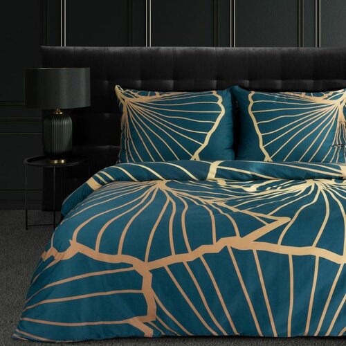 Eurofirany Unisex's Bed Linen 392320 Navy Blue Slike