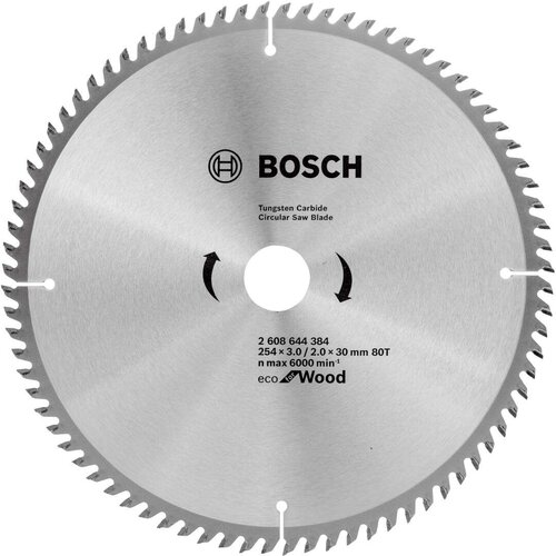 Bosch List kružne testere za drvo Ø254x2,5x30/80z Bosch Eco for Wood (2608644384) Cene