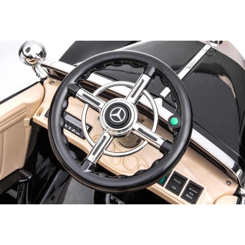 Lean Toys 12V Mercedes-Benz 540K 4X4 črna ben Slike