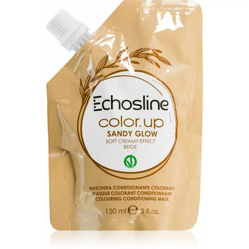 EchosLine Color Up barvna maska z hranilnim učinkom odtenek Sandy Glow 150 ml
