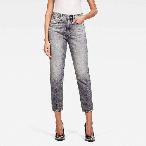 G-star Jeans - Janeh Ultra High Mom Ankle Wmn Grey Cijene