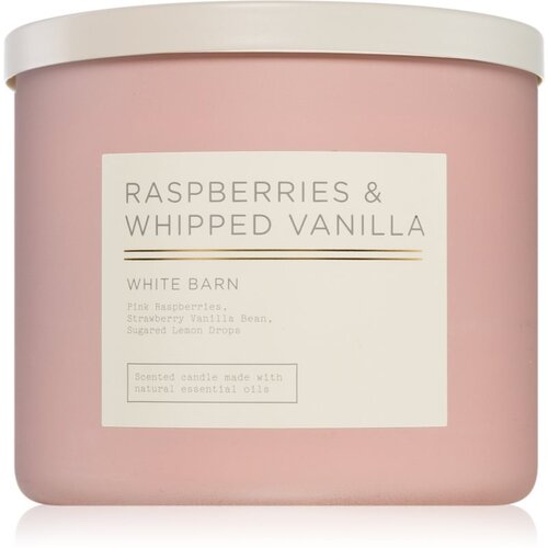 Bath &amp;amp; Body Works Raspberry &amp;amp; Whipped Vanilla mirisna svijeća 411 g Slike