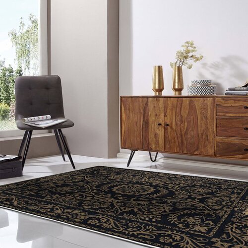 Conceptum Hypnose Kece-Fr33 crni tepih (80 x 200 cm) Cene
