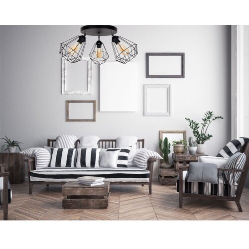  SPOT svetiljka DIAMENT 3xE27/60W/230V Slike