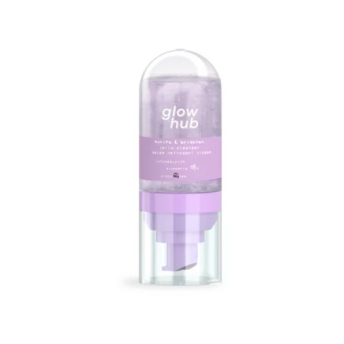 GLOW HUB Gel čistač Purify & Brighten Jelly Cleanser - Mini