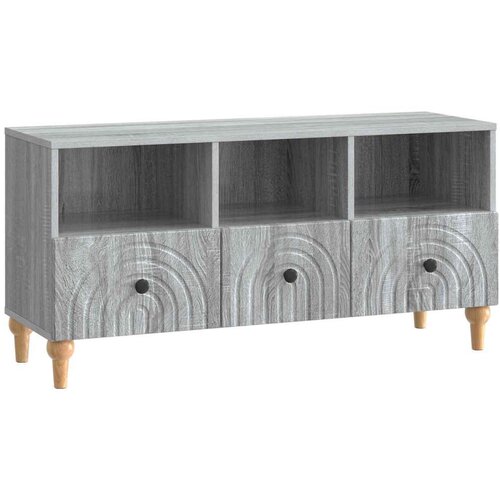 vidaXL TV ormar Sivi Sonoma 102 x 34 5 x 50 cm Konstrukcijsko drvo - Sivi Sonoma Cijene