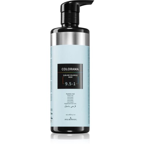 Kl&amp;eacute;ral system Colorama Bonding maska za sve tipove kose Pastel Iris&amp;eacute; 9.5 500 ml Slike