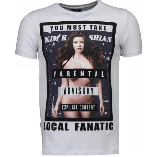 Local Fanatic Majice s kratkimi rokavi 20777100 Bela Slike
