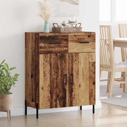 vidaXL Kreveta Staro drvo 69,5 x 34 x 90 cm Konstruirano drvo Cene