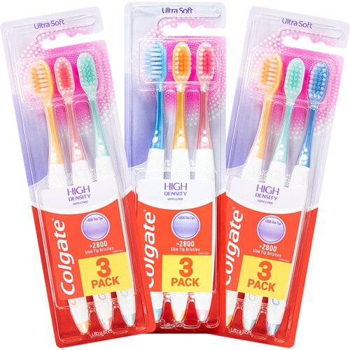 Colgate High Density 3 pack zobna ščetka ultra soft 3 kos Cene