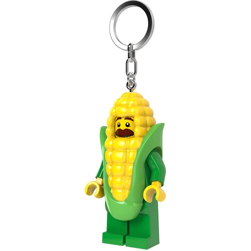 Lego Minifigure privezak za ključeve sa svetlom: Tip u kukuruz kostimu Slike