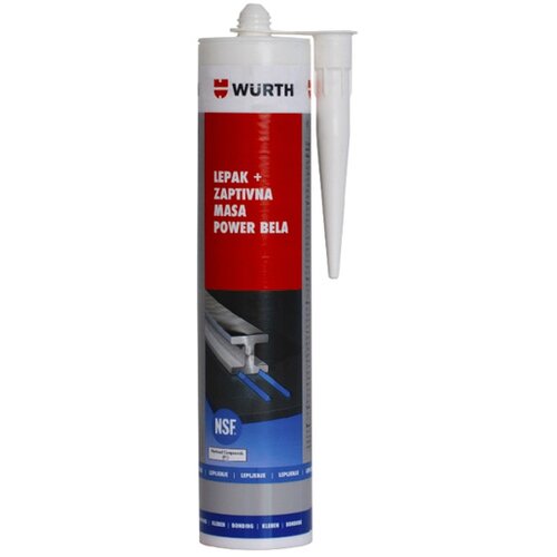 Würth Lepak+Zaptivna masa Power bela 300ml (08932351) Cene