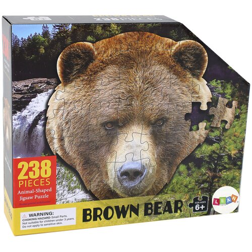 Puzzle 237 pieces Brown Bear Head Theme Cijene