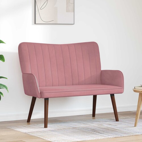 SOFA za dvije osobe Ružičasta 115 x 61 x 87 cm Bar&amp;scaron;un Slike