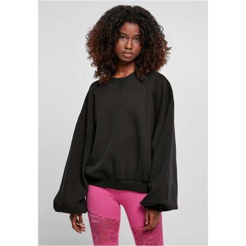 UC Ladies Women&amp;#039;s Oversized Triangle Crew Neck Black Slike