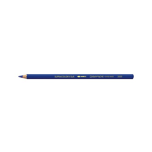 CARAN D'ACHE Drvena bojica Supracolor night blue Cene