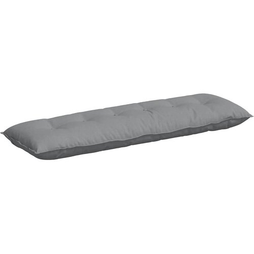  Jastuk za leđa Svijetlo siva 160 x 19 x 50 cm tkanina Slike